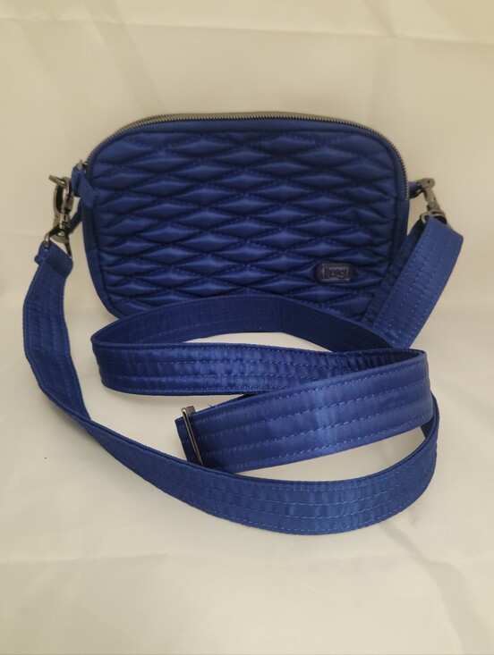 lug Handbags - Lug Coupe Quilted Crossbody Bag - Royal Blue Like New